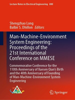 cover image of Man-Machine-Environment System Engineering
